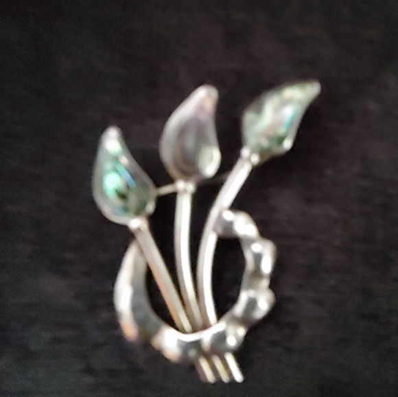 VTG Hecho En Mexico Sterling Brooch - Picture 4 of 5
